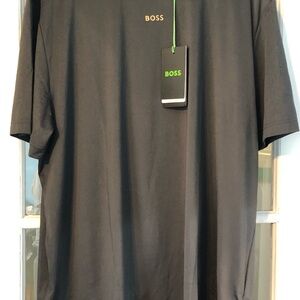 HUGO BOSS Men's Dark Gray T SHIRT XXXL